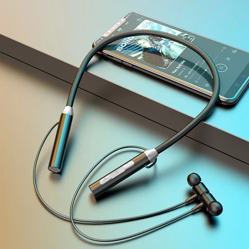 Wireless Headphones Phone Bluetooth 5.0 Neckband.