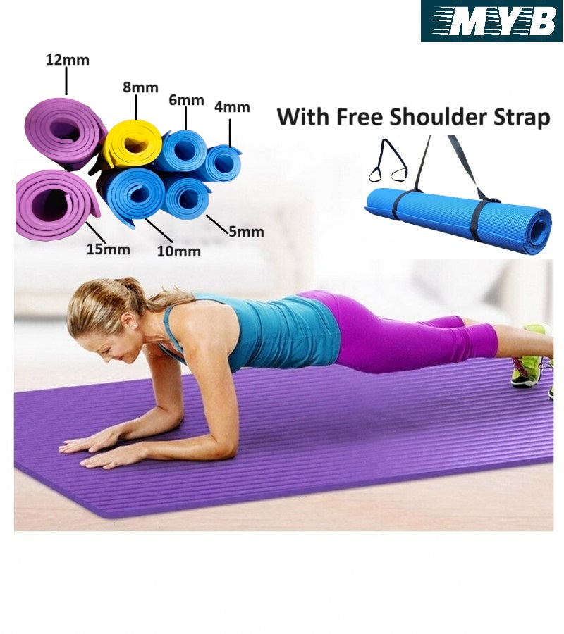 Best Quality 8 mm Yoga Matt For Workout