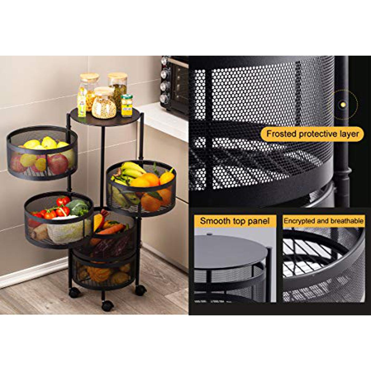 3 Tier - 360 Degree Rack for Storage