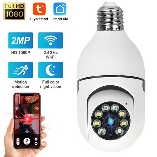 WIFI PTZ Bulb Camera – v380 pro Camera