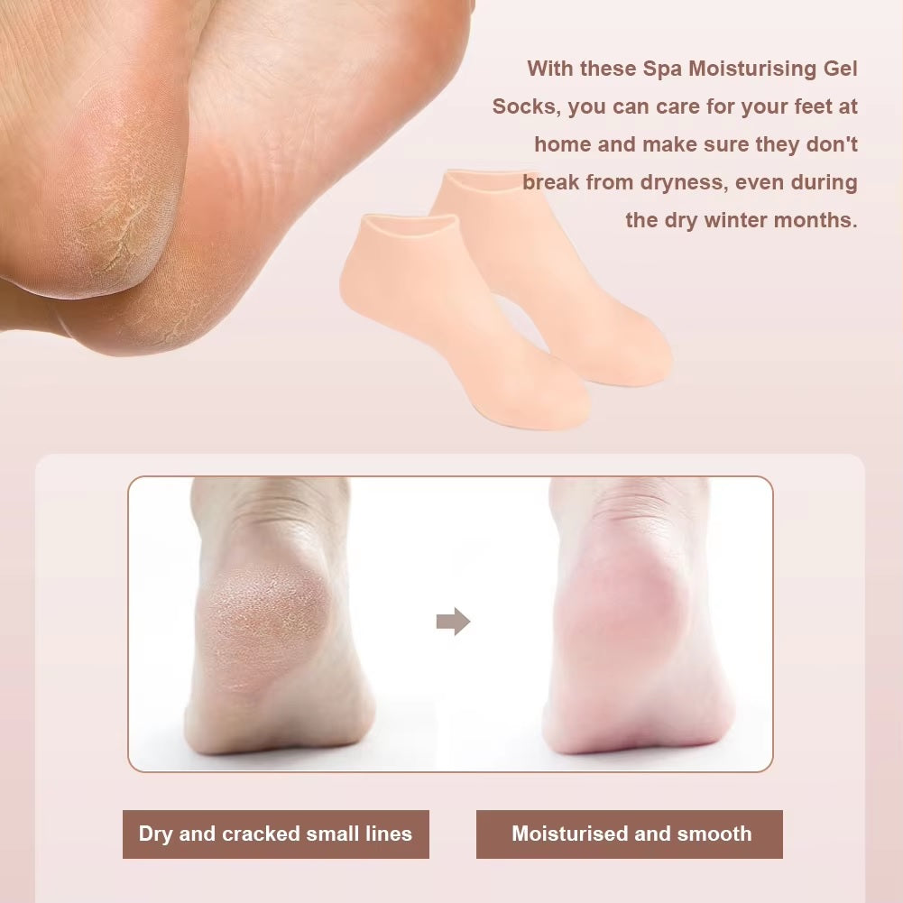 Silicone Exfoliating Socks