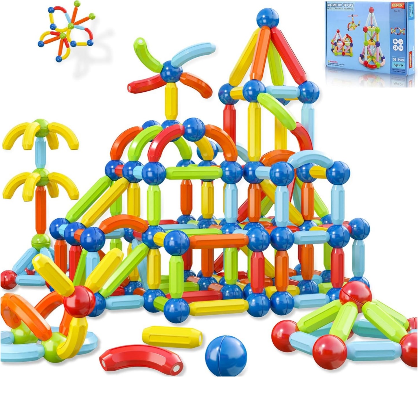 Magnetic Blocks Set