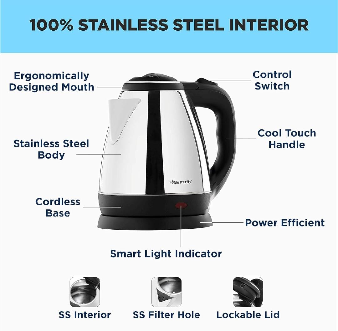 Electric Kettle for Tea / Coffee / Water / Milk Boiling
